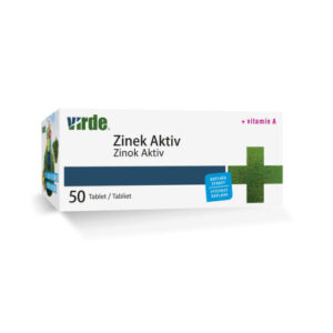 VIRDE Zinok aktiv + vitamín A 50 kapsúl