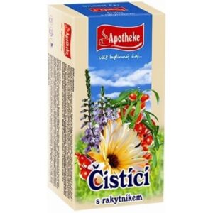 APOTHEKE Čistiaci čaj s rakytníkom 30 x 1,5 g