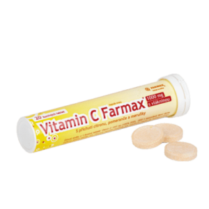 FARMAX Vitamín C 20 šumivých tabliet