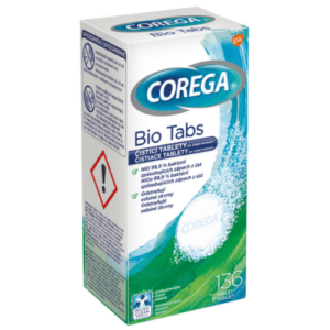 COREGA Bio tabs 136 šumivých tabliet