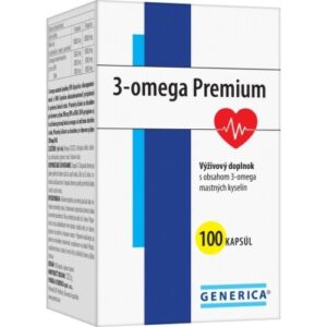 GENERICA 3-omega premium 100 kapsúl