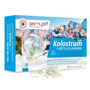 BARNY'S Kolostrum s beta-glukánmi 30 kapsúl