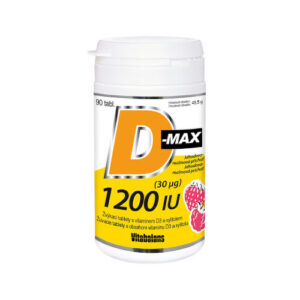 VITABALANS D-max 1200 IU (30 µg) 90 žuvacích tabliet