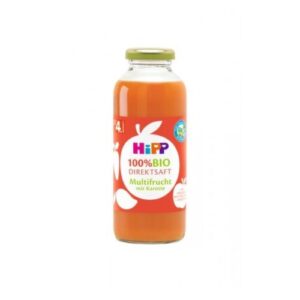 HiPP 100 % BIO Ovocná šťava s karotkou 330 ml