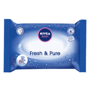 NIVEA Baby Čistiace obrúsky fresh & pure 63 kusov