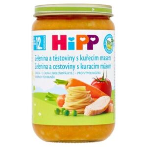 HiPP Príkrm cestoviny kura so zeleninou 220 g