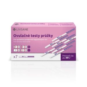 LIVSANE Ovulačný test prúžky 7 kusov