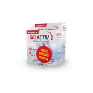 SALUTEM Gelactiv proteo-enzyme Q 120 + 60 tabliet ZADARMO
