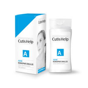 CUTISHELP Akné konopná čistiaca emulzia 100 ml