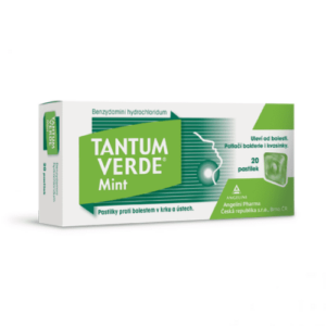 TANTUM VERDE Mint 20 tvrdých pastiliek