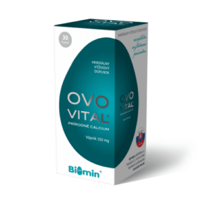 BIOMIN Ovovital prírodné calcium 30 kapsúl