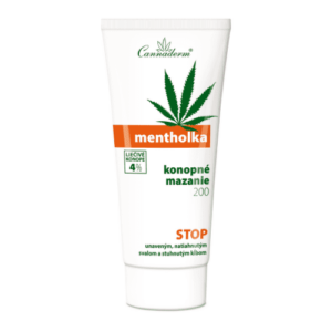CANNADERM Mentholka gél masážny konopný 200 ml