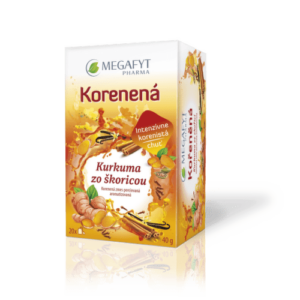MEGAFYT Korenená kurkuma so škoricou 20 x 2 g