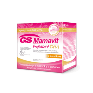 GS Mamavit prefolin + DHA 30 tabliet + 30 kapsúl