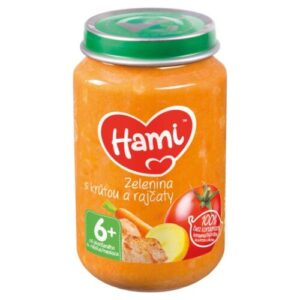 HAMI Príkrm zelenina s morkou a paradajkami 200 g