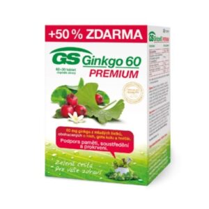 GS Ginkgo premium 60 + 30 tabliet ZADARMO