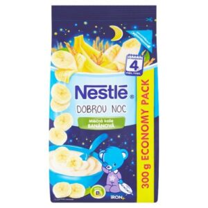 NESTLÉ Mliečna kaša banánová Dobrú noc 300 g