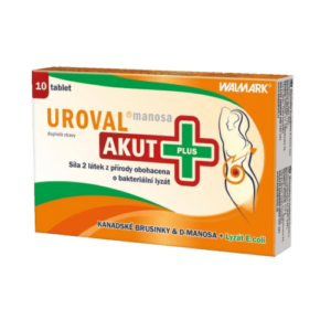 WALMARK Uroval manosa akut plus 10 tabliet
