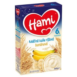 HAMI Mliečna kaša ryžová banánová 225 g