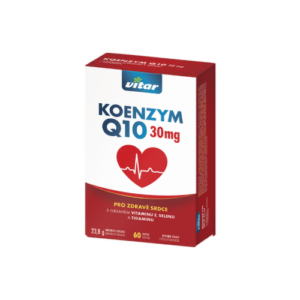 VITAR Koenzým Q10 30 mg 60 kapsúl