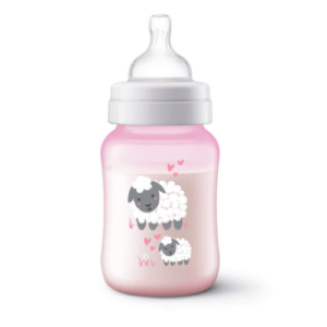 AVENT Flaša PP Antikolik 260 ml ružová ovečka 1 kus