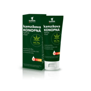 CEMIO Kamzíkova konopná masť hrejivá 200 ml