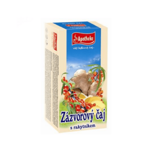 APOTHEKE Zázvorový čaj s rakytníkom 20 x 2g