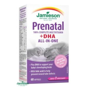 JAMIESON Prenatal complete multivitamín + DHA 60 kapsúl