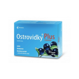 NOVENTIS Ostrovidky plus s luteínom 30 kapsúl
