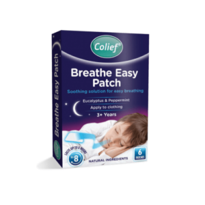 COLIEF Breathe easy patch eucalyptus & peppermint 6 kusov