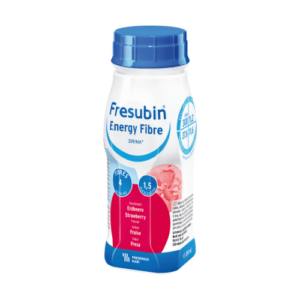 FRESUBIN Energy fibre drink, príchuť jahoda 4 x 200 ml
