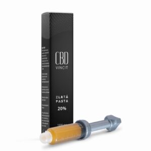 CBD Vincit zlatá pasta 20% 5 ml