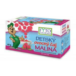FYTO Detský ovocný čaj malina 20 x 2g