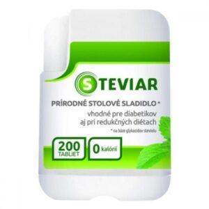 STEVIAR stolové sladidlo 200 tabliet