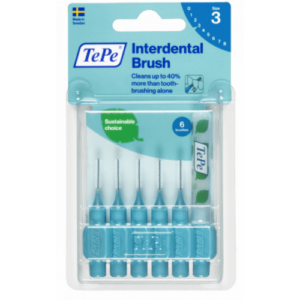 TEPE Interdental medzizubné kefky 0,6 mm 6 kusov