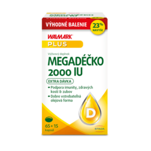 WALMARK Megadéčko 2000 IU 65 + 15 kapsúl ZADARMO