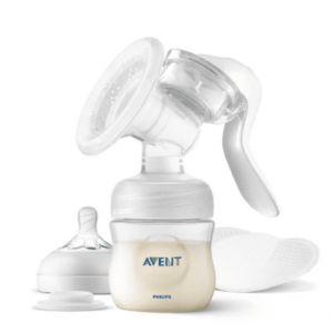 AVENT Odsávačka mlieka manuálna SCF430/10 s fľašou set