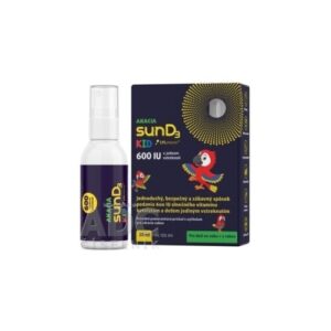 AKACIA sunD3 KID 600 IU ústny sprej, pomarančová príchuť 25 ml