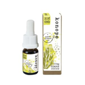 KONOPE co. 30% CBD + organický MCT kokosový olej 10 ml