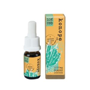 KONOPE co. 10% CBD + organický tekvicový olej 10 ml