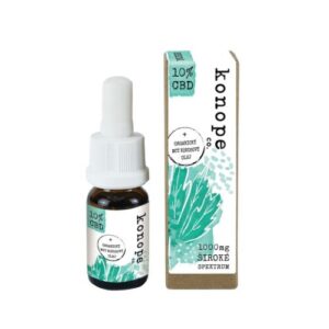 KONOPE co. 10% CBD + organický MCT kokosový olej 10 ml