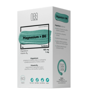 NESVITAMINS Magnesium 165 mg + B6 1 mg 60 kapsúl