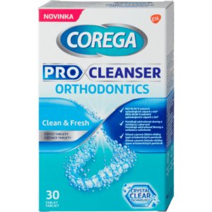 COREGA Pro cleanser antibakteriálne čistiace tablety 30 kusov