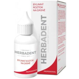HERBADENT Professional bylinný roztok na ďasná 25 ml