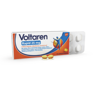 VOLTAREN Rapid 25 mg pre rýchlu uľavu od bolesti 10 kapsúl