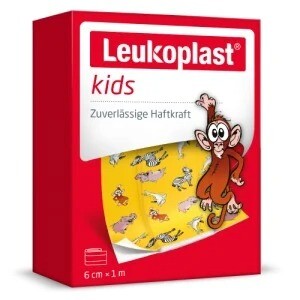 LEUKOPLAST Kids náplasť na rany 6cm x 1m 1 ks