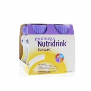 NUTRIDRINK banánová príchuť 4 x 200 ml