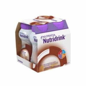 NUTRIDRINK čokoládová príchuť 4 x 200 ml