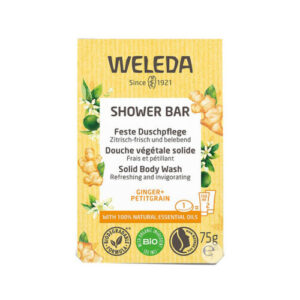 WELEDA Shower bar bylinkové mydlo zázvor + petitgrain 75 g