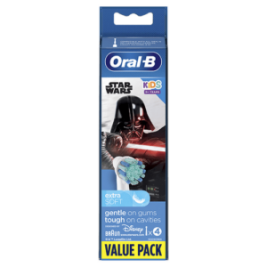 ORAL-B Kids Star wars extra soft čistiace náhradné hlavice 4 ks